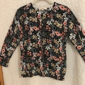 Loft button down, long sleeve cardigan.